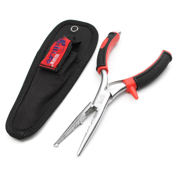 Fishing Tackle Tool Split Ring Pliers Scissors Wire Cutters Hook Remover
