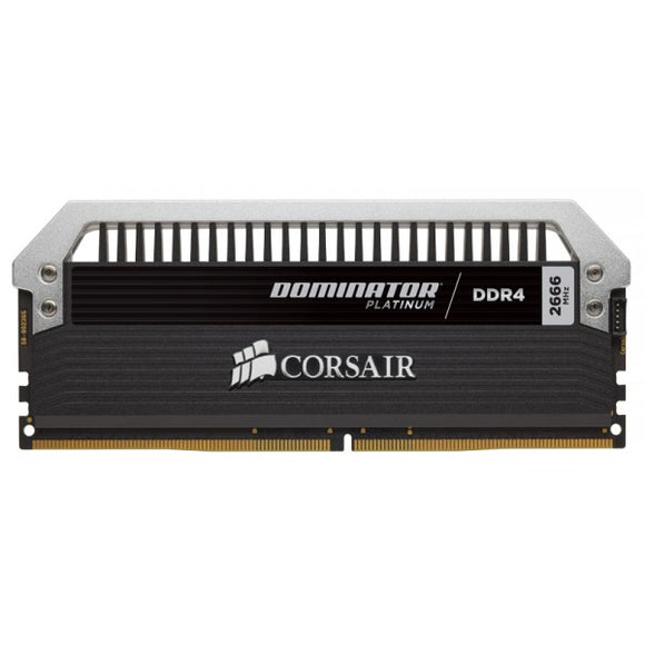 Corsair CMD16GX4M4A2666C15 dominator Platinum with DHX technology + with white LED light bar + DHX Pro / corsair link