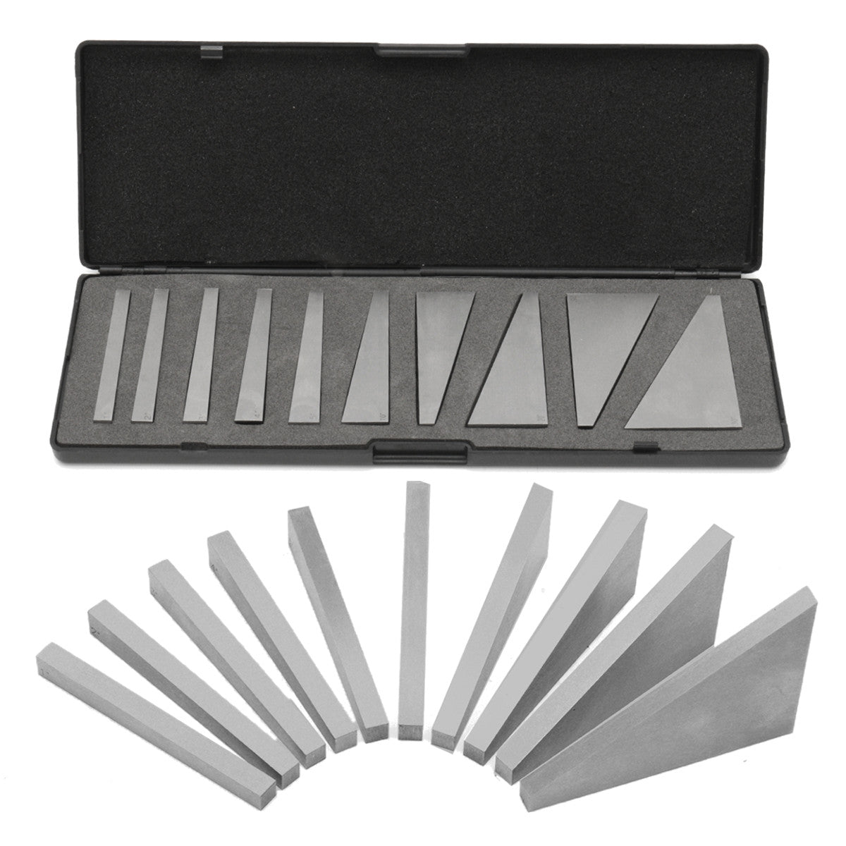 10Pcs Precision Angle Blocks Set Lathes Milling Machinist Ground ...