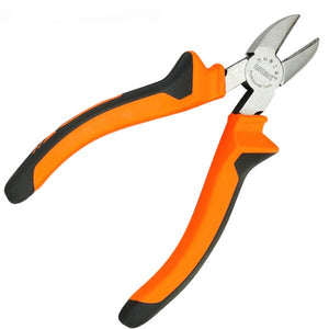 JAKEMY JM-CT1-5 8 Inch Hardware Tool Non-slip Diagonal Plier Bevel Electrician Tong