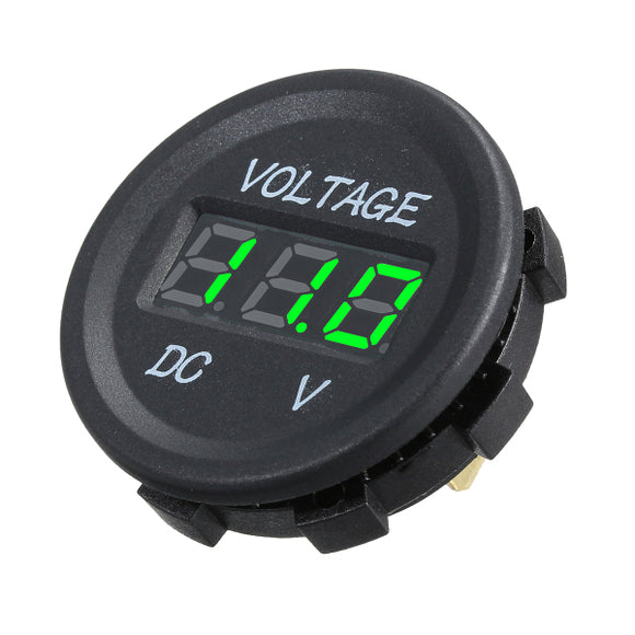 DC 12V LED Panel Digital Voltage Meter Display Voltmeter For Car Motorcycle Boat