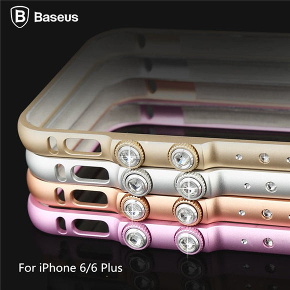 BASEUS Bling Metal Bumper For iPhone 6 6s 6 Plus & 6s Plus