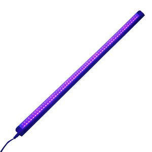 LED UV Black Light Fixtures 0.6M 15 Watt 395-400nm Wave Length Decorative Blacklight Dorm Party Room