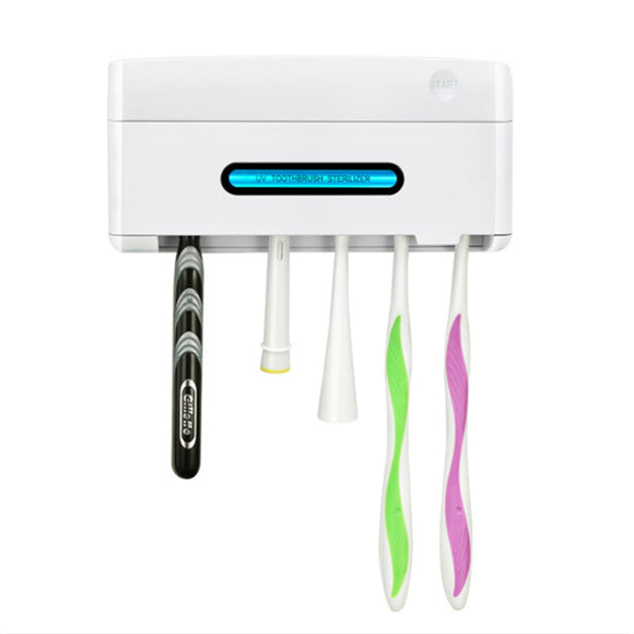 Dental UV Ultraviolet Toothbrush Sanitizer Sterilizer Cleaner Storage Holder