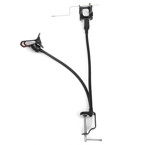 Universal Adjustable Desktop 6 Inch Mobile Phone Holder Live Song Host Flexible Microphone Stand