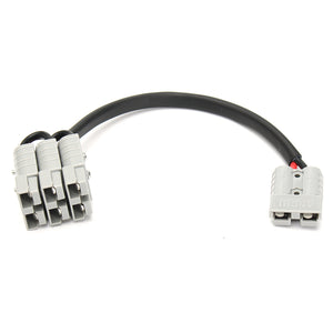 3 in 1 50A 12V Anderson Plug Connector Harness Power Plug Connector