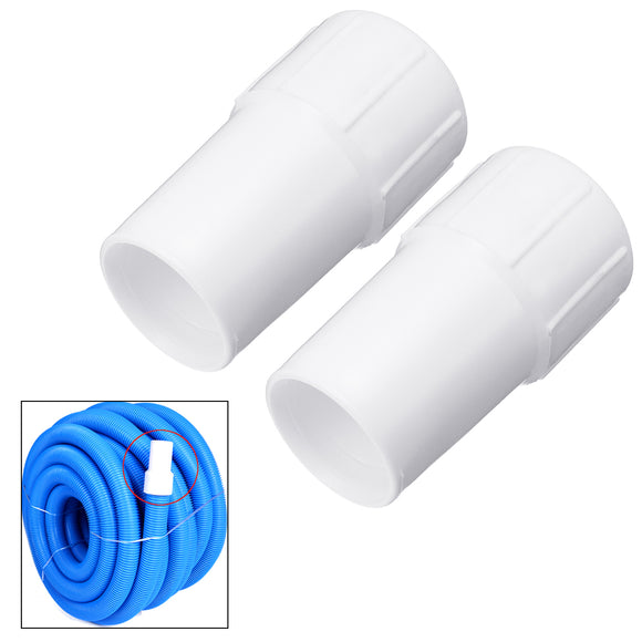 2 Pcs Vacuum Corrugated Hose Cuffs 1.5 inch Swimming Pool Suction Hose Cleaning Cuff