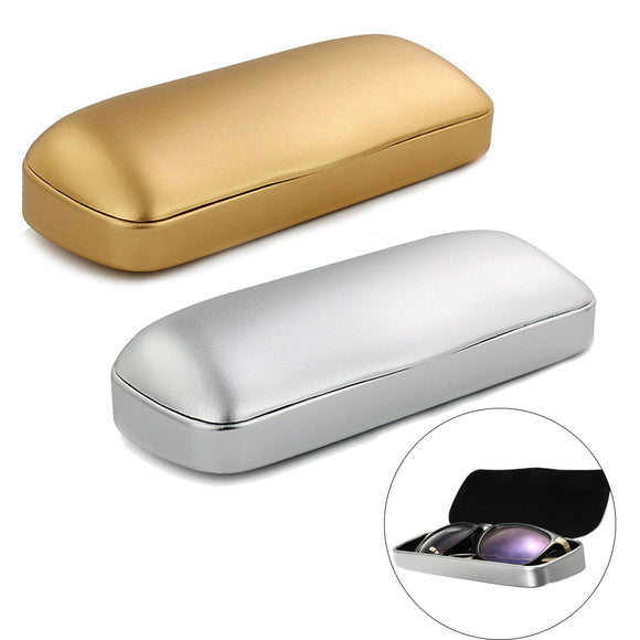 Matte Hard Metal Glasses Case Holder Protable Eyeglasses Box Glasses Protection