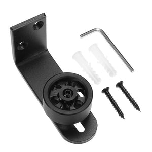 Adjustable Hardware Sliding Barn Door Wall Guide Door Bottom Floor Guide with Screws