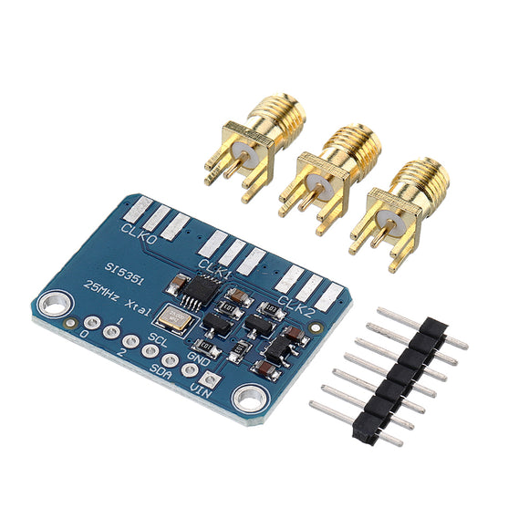10pcs CJMCU-5351 Si5351A Clock Generator Signal Generator Clock 8KHz-160MHz