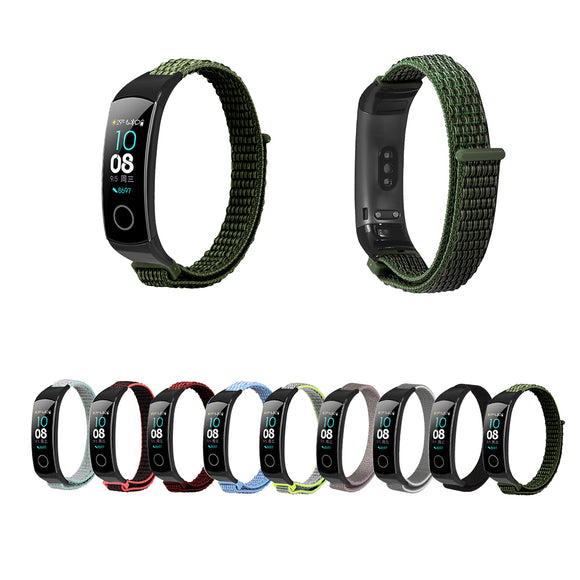 Bakeey Colorful Nylon Replacement Watch Band for Huawei Honor Band 5 & 4 Smart Watch