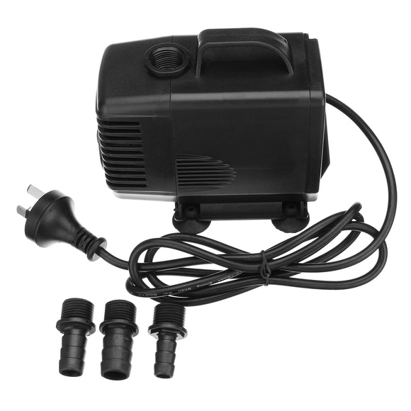 220-240v 45W 3000LPH Submersible Pump Ultra Quiet Fountain Water Pump 3 Nozzles