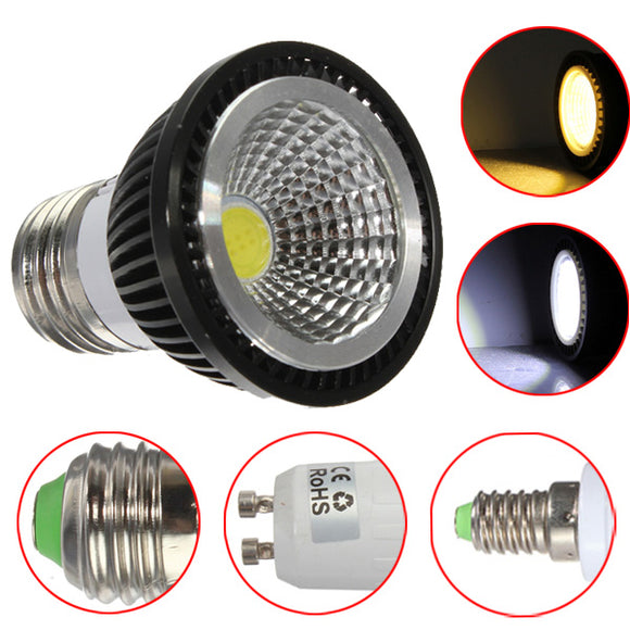 Dimmable E27 White/Warm White LED 7W COB Spotlightt Bulb 220V