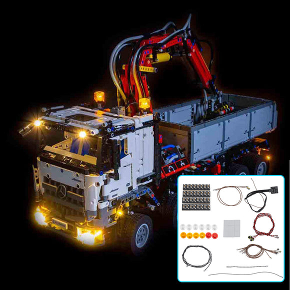 LED Light Lighting Kit ONLY For LEGO 42043 Technic For Mercedes-Benz Arocs 3245