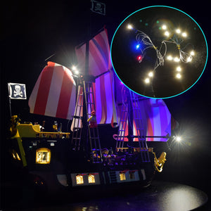 DIY LED Light Lighting Kit ONLY For LEGO 21322 Pirates Of Barracuda Bay Bricks Toy