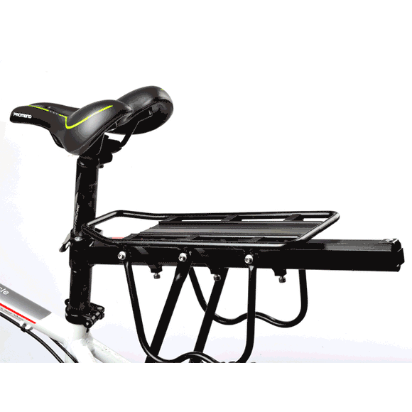 PROMEND 150kg Capacity Quick Dismantle Bicycle Racks Bicycle Luggage Carrier Aluminum Alloy Install