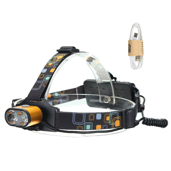 XANES 1500 Lumens XML-T6 Headlamp Waterproof Hiking Fish Bike Lamp