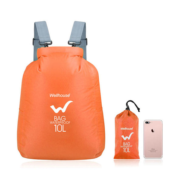 Wellhouse WH-021 Waterproof Dry Bag Roll Top Dry Bag Sack Swimming Camping Kayaking Storage Bag