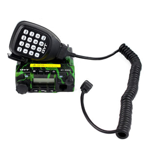 QYT KT-8900 Mini Mobile Radio Dual band V/UHF136-174/400-480MHz Transceiver Camouflage Color