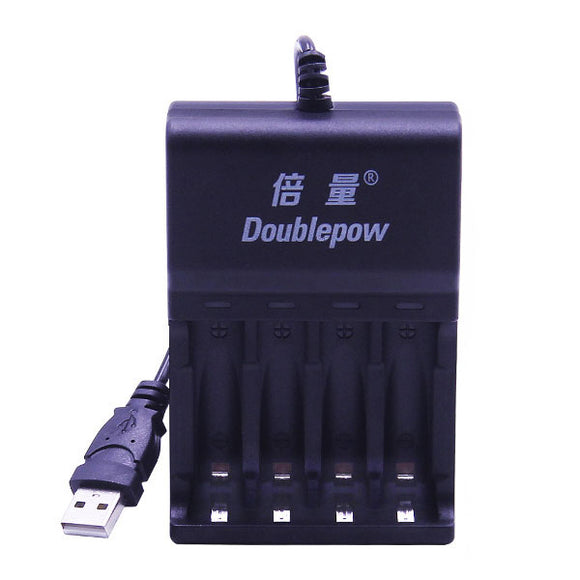 Doublepow UK83 4 Slot 1.2V Rechargeable AA AAA Battery Charger