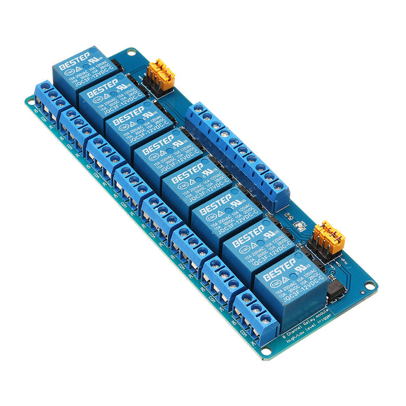 BESTEP 8 Channel 12V Relay Module High And Low Level Trigger For Arduino