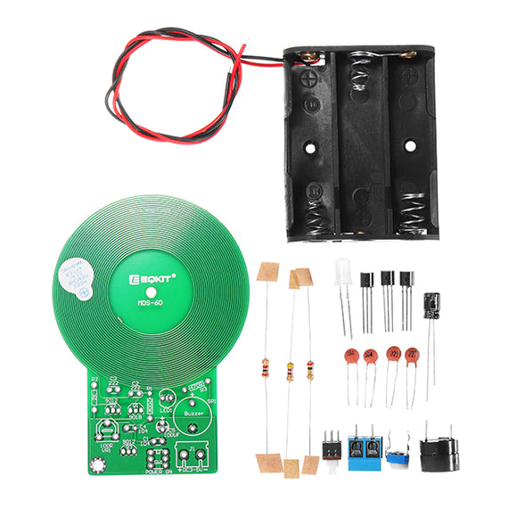 EQKIT DIY Metal Measure Kit Electronic DIY Soldering Practice Board