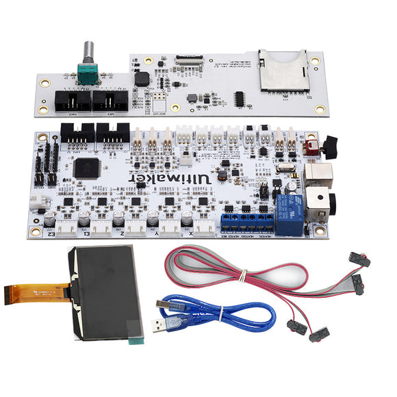 UM2 Ultimaker V2 Integrated Circuit Mainboard with OLED Screen Kit for 3D Printer