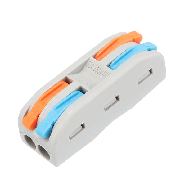 PCT-2 2Pin Colorful Docking Connector Electrical Connectors Wire Terminal Block Universal Electrical Wire Connector