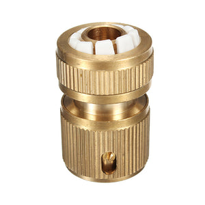 Brass Car Gardening Washing Hose Pipe Connector Water Plumbing