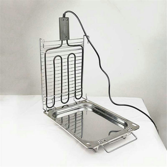 220V Electric Barbecue Grill Heating Element Outdoor Portable BBQ Cooking Tool 2000W
