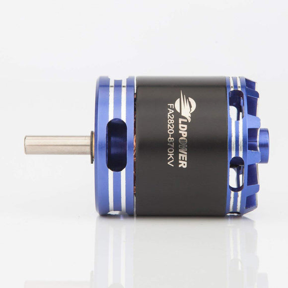 LD POWER FA2820 2820 KV870 870KV 3-5S RC Brushless Motor for RC Quadcopter Drone Fixed Wing FPV Gimbal