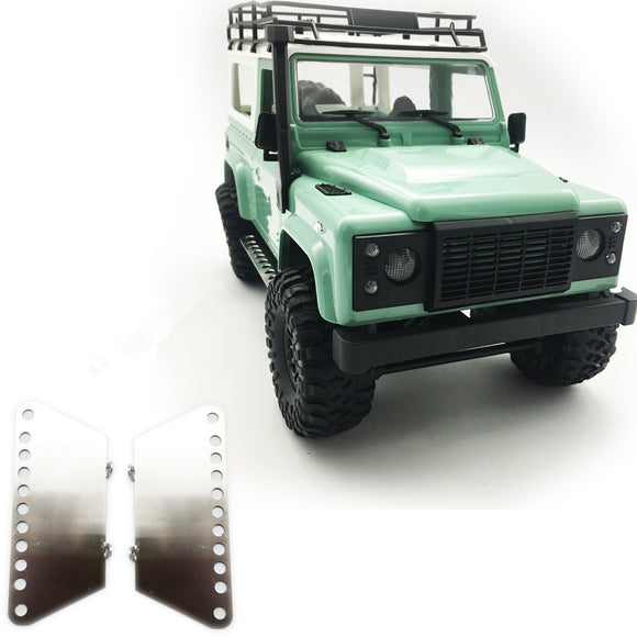 2PCS MN-90 1/12 Upgraded Rc Car Spare Parts Metal Side Pedal Plate