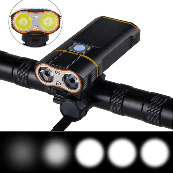 XANES DL12 German Standard Bike Bicycle Front Light Cycling Motorcycle Electiric Scooter Waterproof