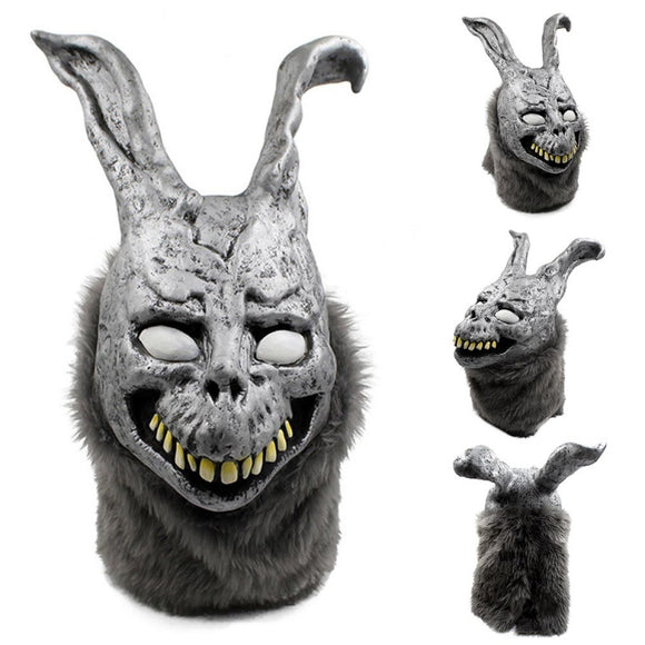 KALOAD H11 Hunting Latex Scary Rabbit  Animals Mask Full Face Cosplay Horror For Halloween Terror