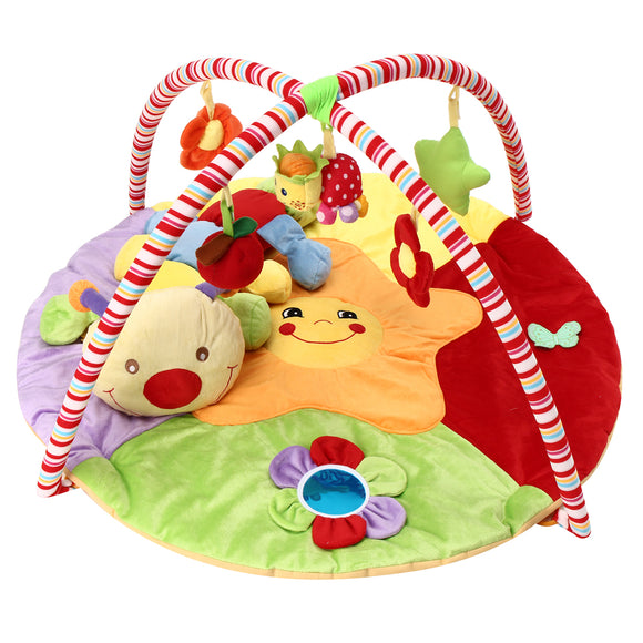 Baby Musical Play Mat Free Tummy Time Caterpillar Soft Toy Premium Baby Play Mat