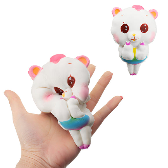 Sheep Squishy 13.5CM Slow Rising Squeeze Stress Reliever Toy Phone Strap DIY Decor Birthday Gift