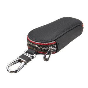 Universal PU Leather Car Smart Remote Control Key Holder Storage Bag Case Cover