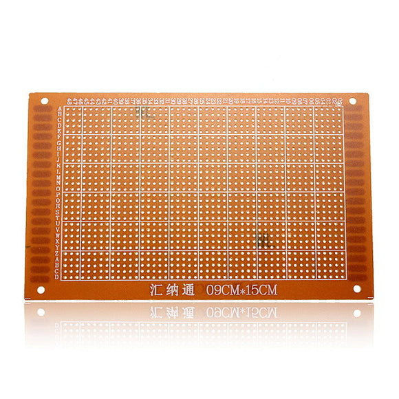 5Pcs 9x15cm PCB Prototyping Printed Circuit Board Breadboard Prototype