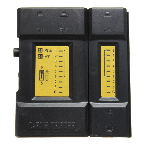 Portable Handheld Wire RJ45 RJ11 Ethernet Network LAN Cable Tester