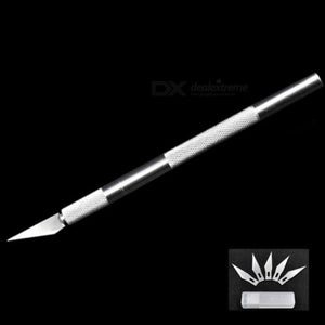 Premium Metal Carving Knife with Spare Blades