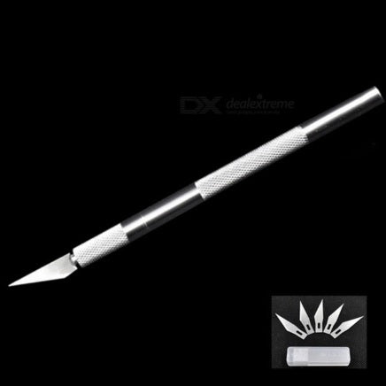 Premium Metal Carving Knife with Spare Blades