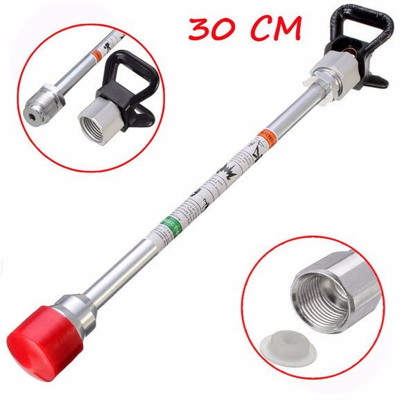 30cm Airless Paint Sprayer Gun Tip Extension Rod For Wagner Titan With Tip Guard