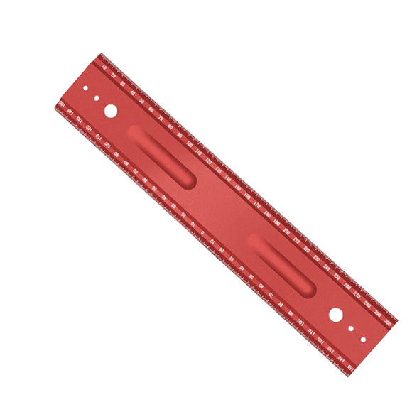 300mm Carpenter's Right Angle Measuring  Ruler Precision Double Sided Leather Craft Cutting Auxiliary Woodworking Tool