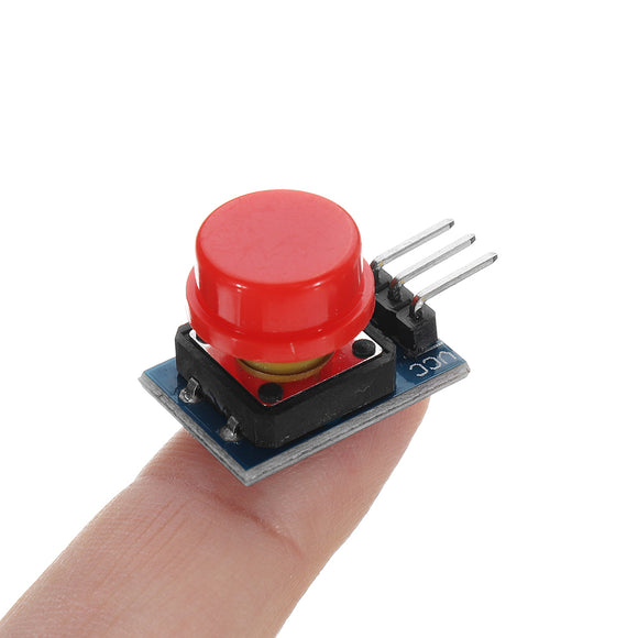 10pcs Big Key Module Push Button Switch Module With Hat High Level Output Electronic Switch Module