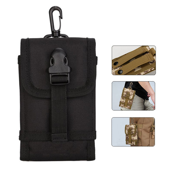 Outdoor Portable Tactical Storage Waist Bag for iPhone Xiaomi Mobile Phone Under 5.5 Inches
