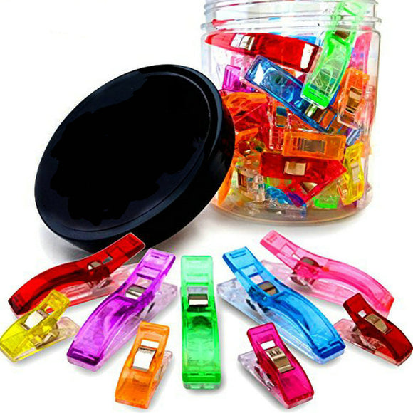 Honana WX-CL1 100pcs Filling Clips Quilt Tools Patchwork Sewing Accessory Plastic Wonder Clips Clamp