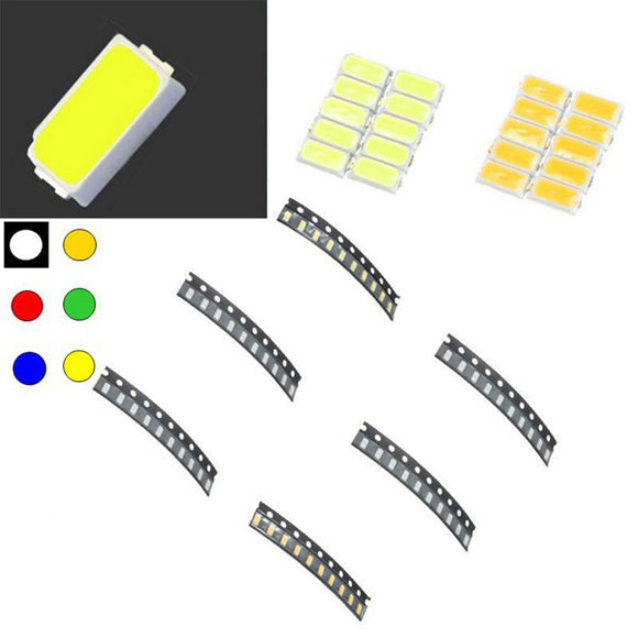 10 pcs 3014 Colorful SMD SMT LED Light Lamp Beads For Strip Lights