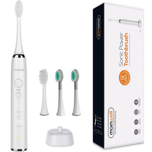 Mornwell D01 IPX7 Waterproof Power Rechargeable Sonic Electric Toothbrush with Smart Timer