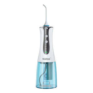 DIGOO & Nicefeel DG-FC152 Dental Water Flosser Cordless 3 Modes 300ml Oral Irrigator IPX7 Waterproof with Timing Function USB Charge