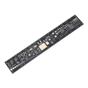 5pcs 15cm Multifunctional PCB Ruler Measuring Tool Resistor Capacitor Chip IC SMD Diode Transistor Package Electronic Stock